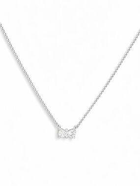 PANDORA Sparkling Bow Necklace